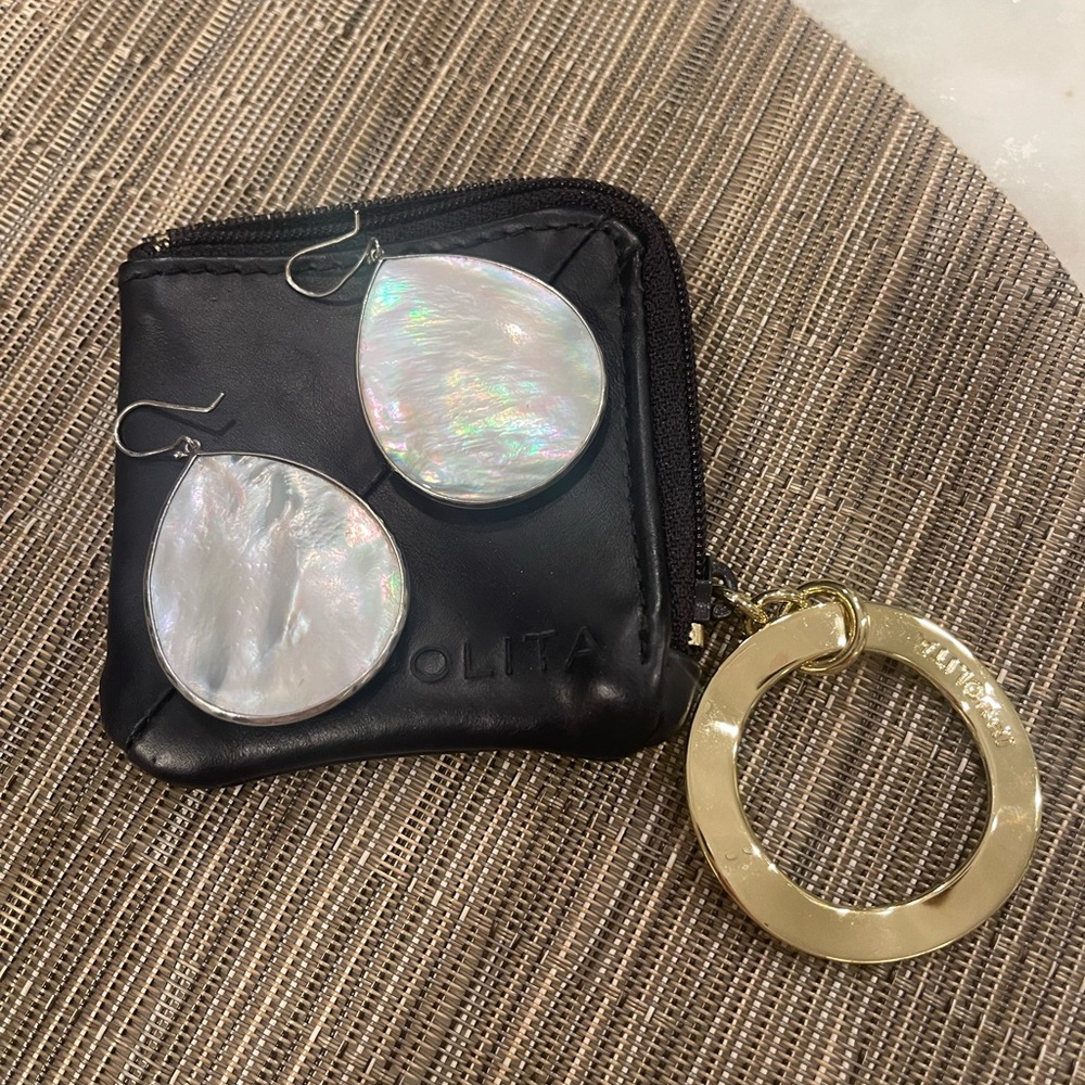 Ippolita Quartz & Mother of Pearl Rock Candy jumbo Teardrop Earrings - Picture 2 of 7